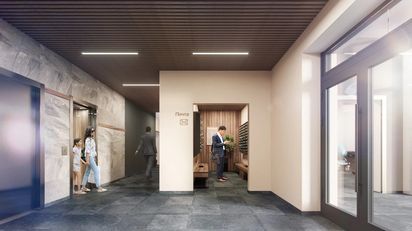 Холлы в квартале «Браво»