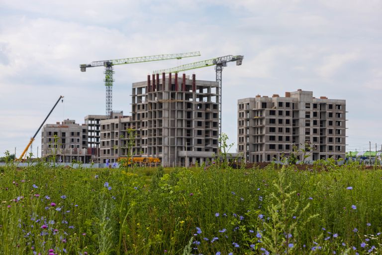 Строительство двух домов первой очереди НОВА: июль 2026