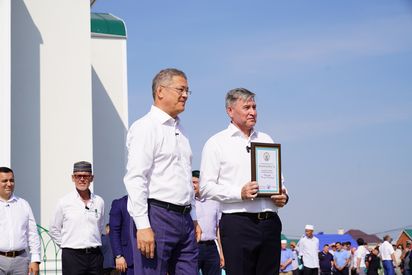 Торжественное открытие мечети «Мухаммадсалим»